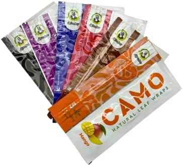 ANY THREE FLAVORS CAMO NATURAL LEAF WRAPS - OFFER